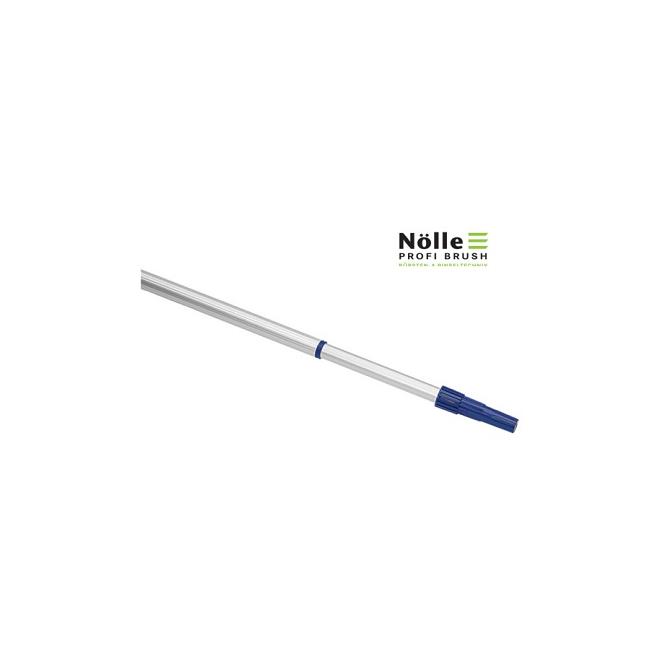 Tyč teleskopická 2x1,5m hliníková s univerzálnym kužeľom  PROFI BRUSH NÖLLE