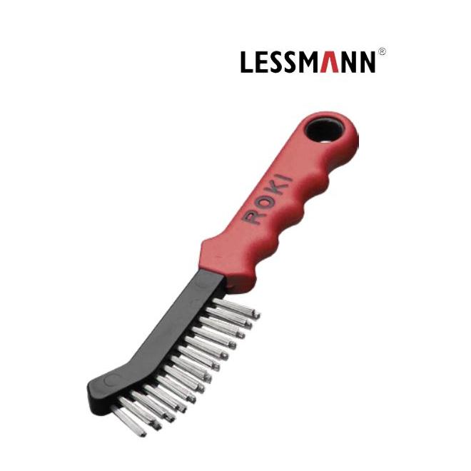 Kartáč 225 mm oceľový drôtený LESSMANN ROKI