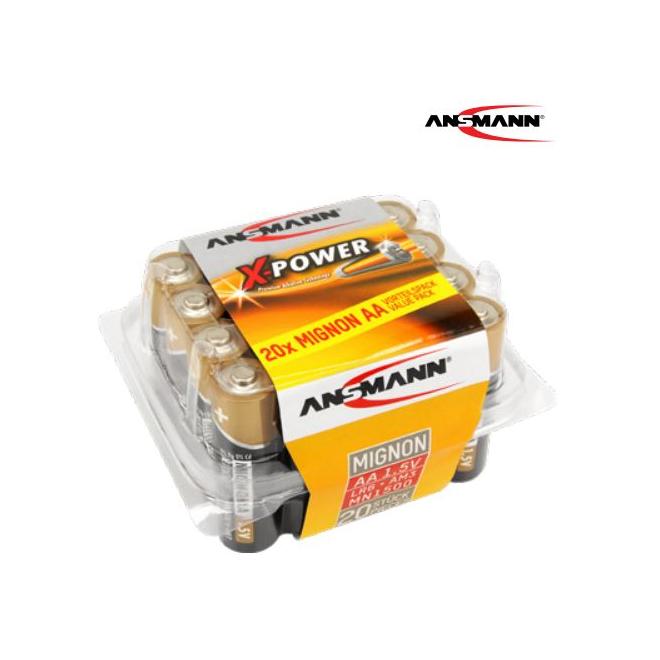 Batéria typ AAA 20ks alkalická ANSMANN X-Power