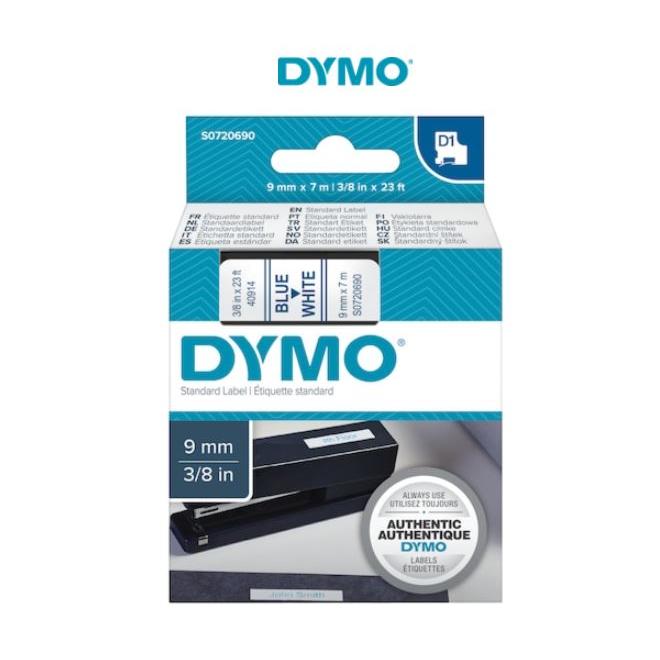 Páska 9 mm x 7 m D1 biela štítkovacia polyester (PES) DYMO