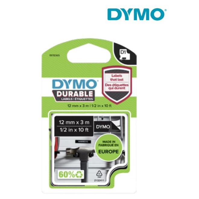 Páska 12 mm x 3 m D1 čierna štítkovacia polyester (PES) DYMO