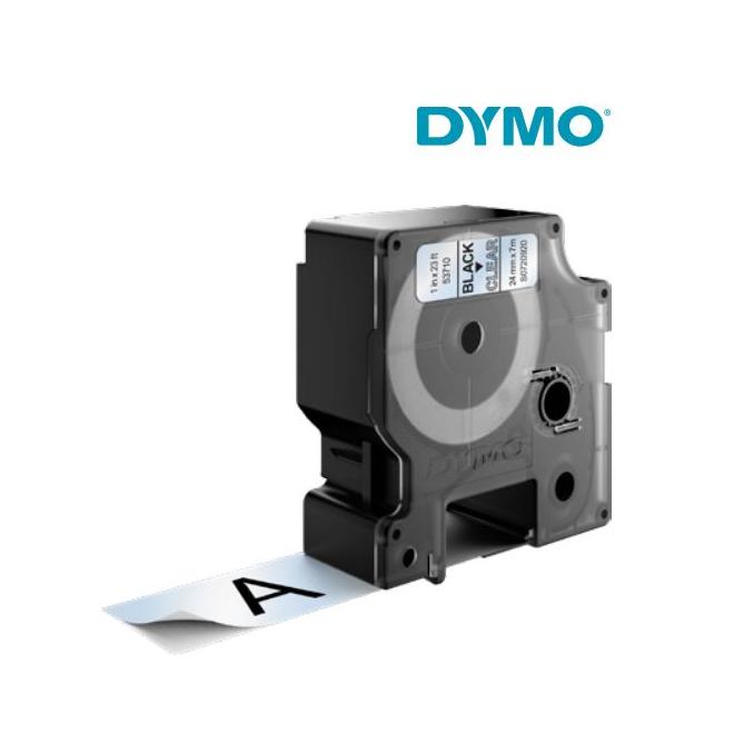 Páska 24 mm x 7 m D1 priehľadná štítkovacia polyester (PES) DYMO