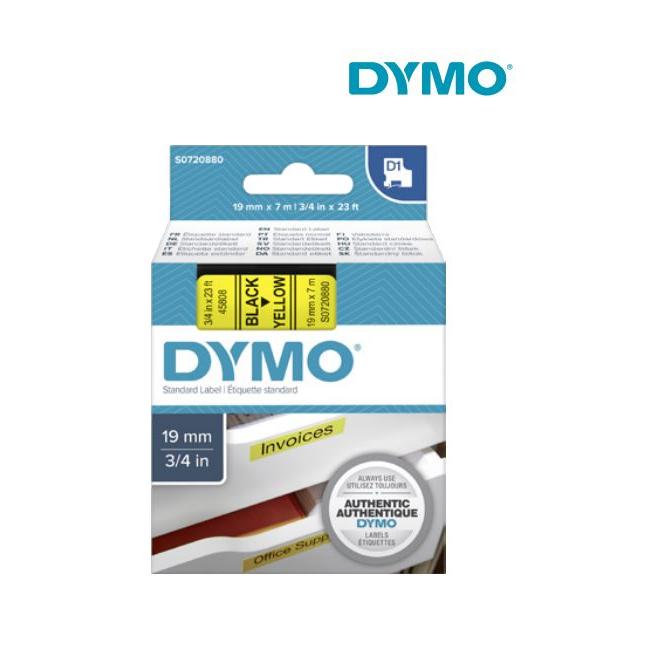 Páska 19 mm x 7 m D1 žltá štítkovacia polyester (PES) DYMO