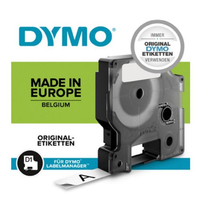 Páska 12 mm x 3,5 m D1 biela štítkovacia polyamidová (nylon) DYMO