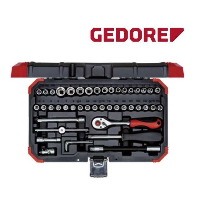 Kľúč nástrčný sada 46 ks 1/4" GEDORE RED
