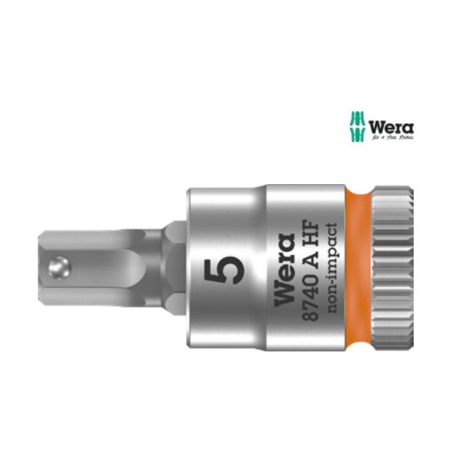 Hlavica 1/4" 5 mm 6-hran GOLA WERA