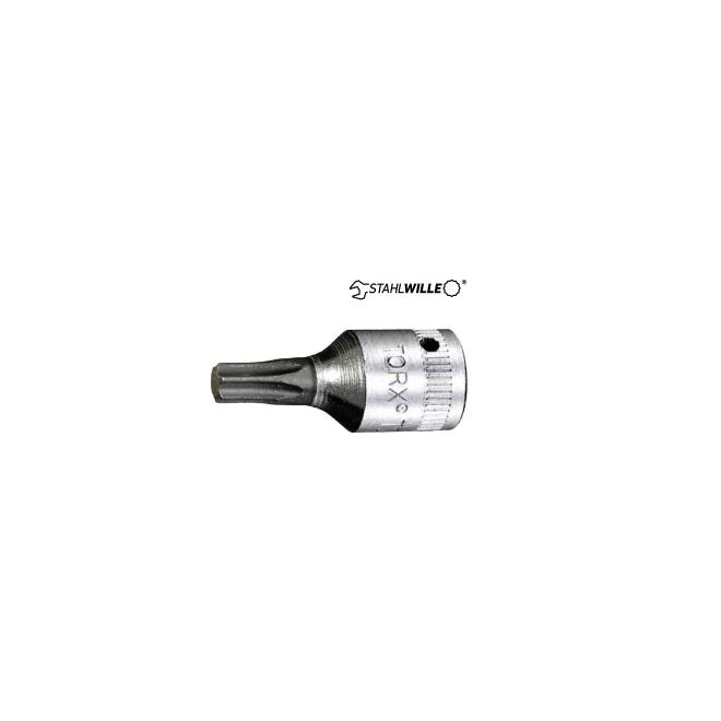 Bit 1/4" hlavica pre skrutky TORX T15 DIN 3120 6,3 Stahlwille