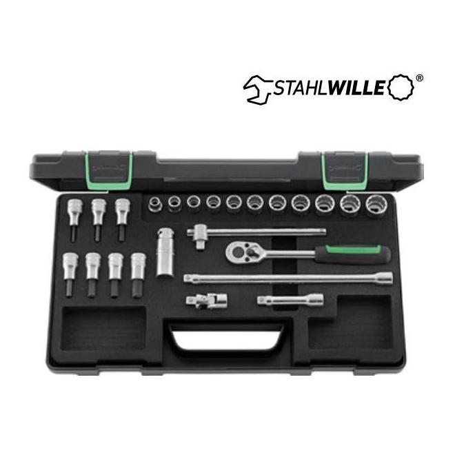 Sada s račňou 3/8" 24 ks STAHLWILLE