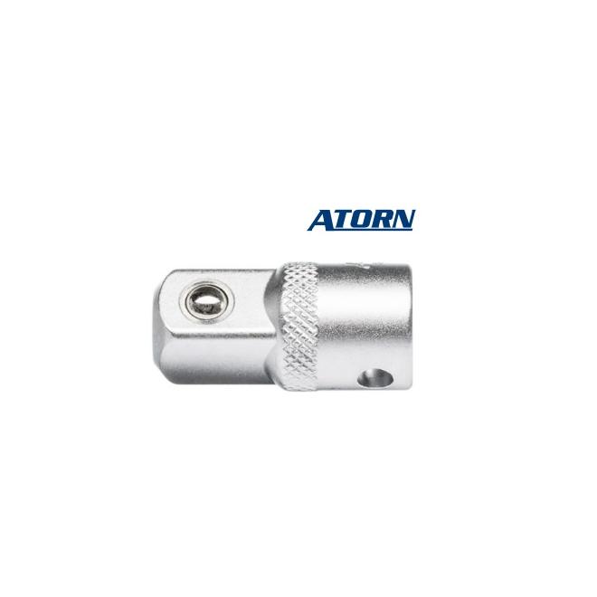 Adaptér  3/8" s vnútorným 4-hranom na voknajší 4-hran 1/2" ATORN