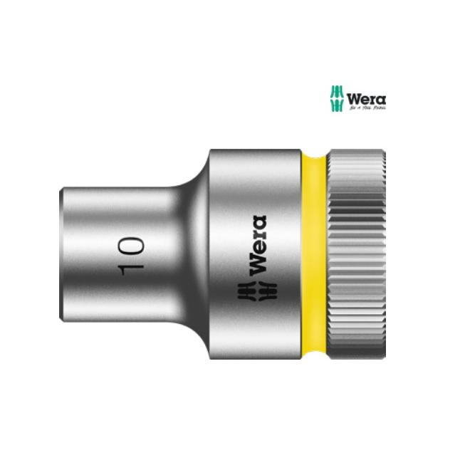 Hlavica 1/2" 10 mm DIN 3124 6-hran s drážkou GOLA WERA