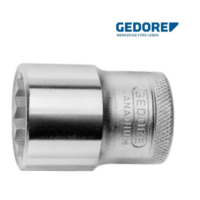 Hlavica 1/2" 19 mm DIN 3124 12-hran Gedore