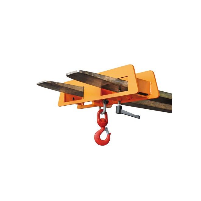 Závesný hák pre 2 ozuby vidlice 7500kg