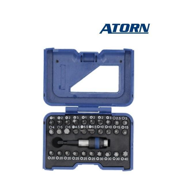 Bit 1/4" PZ PH TX drážka 6-hran sada 31 ks ATORN