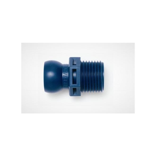 Hrdlo 1/2" so závitom BSPT 1/2" (G1/2") LOC-LINE