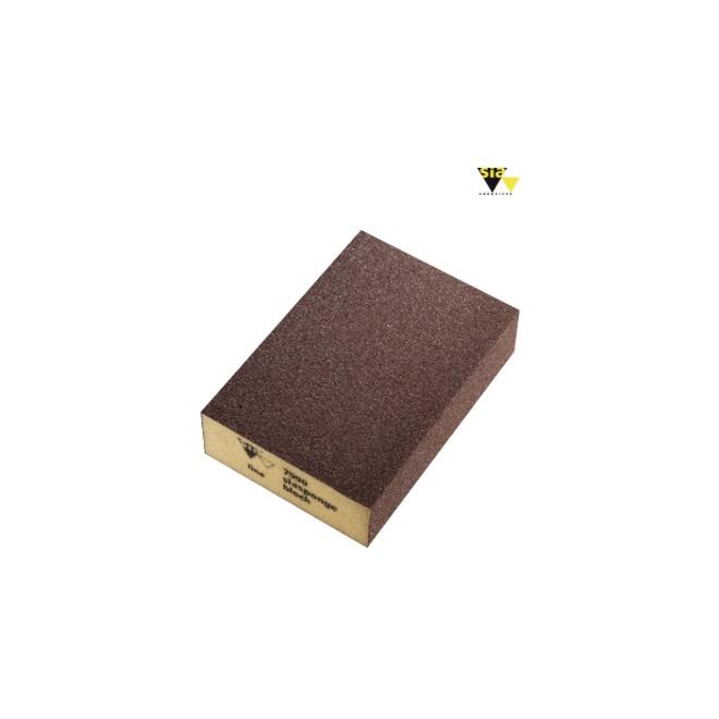Brúsna hubka 98x69x26 mm tvrdá (jemná), žltá 7990 SIA