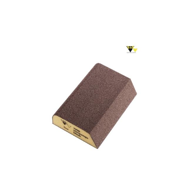 Brúsna hubka 98x69x26 mm tvrdá (stredná), oranžová 7990 SIA