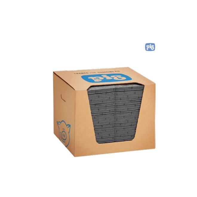 Rohož 380x380mm absorpčná univerzálna 100 (balenie 100 ks) PIG