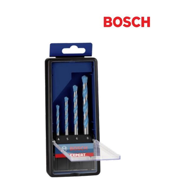 Vrták D5,5-8 sada 4ks s valcovou stopkou Expert CYL-9 MultiConstruction BOSCH