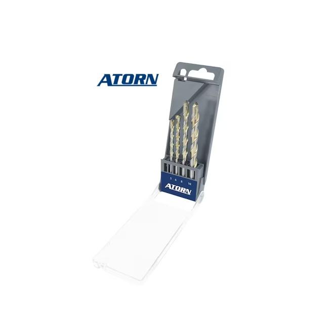 Vrták D5,0-10,0 sada TK 4 ks ATORN