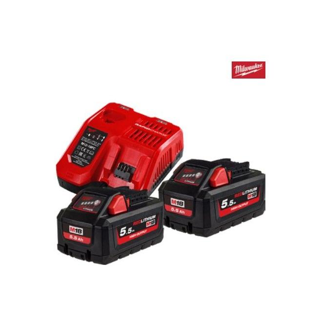 AKU štartovacia sada 3ks 18 V M18HNRG-552 MILWAUKEE