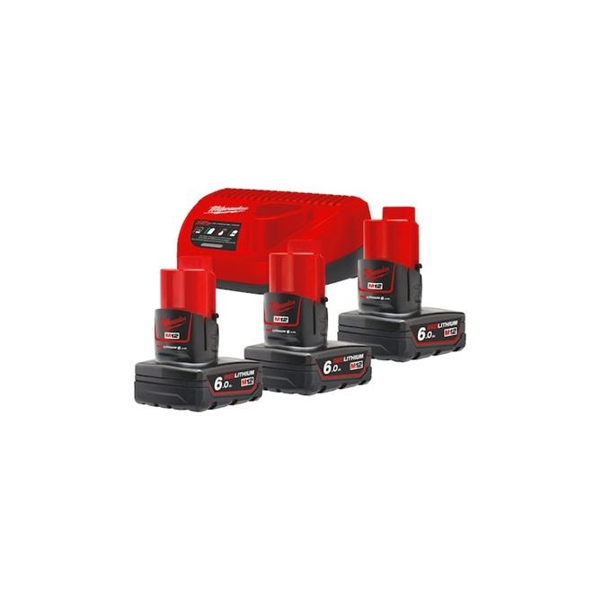 MILWAUKEE Akumulátorová štartovacia sada 12 V M12NRG-603