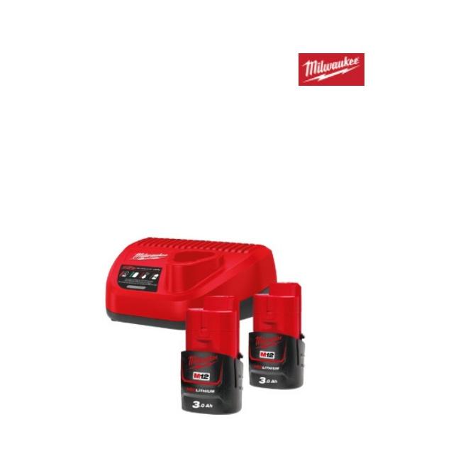 AKU štartovacia sada 12 V M12NRG-302 MILWAUKEE 4933451902