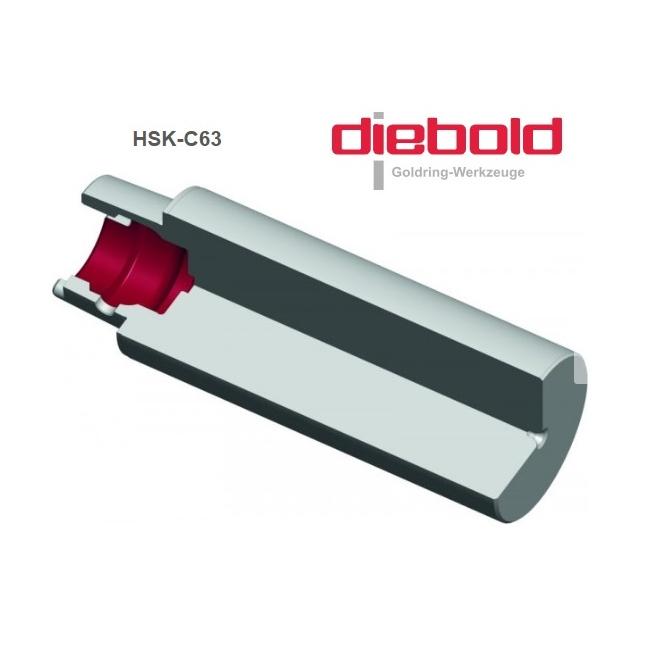 Upínač HSK 63 C D63,5 A150 polotovar/blank DIN 69893