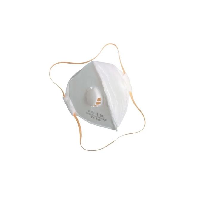 Respirátor FFP2 s výdychovým ventilom NR D EN 149:2001 REFIL