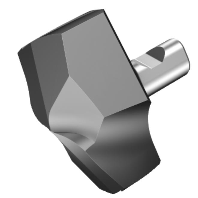 Vŕtacia platnička D26 tvrdokov TiAlN 870-2600-26-PM 4334 SANDVIK