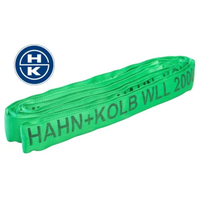 Zdvíhací popruh 0,5 m nosnosť 2 tony zelený Hahn Kolb