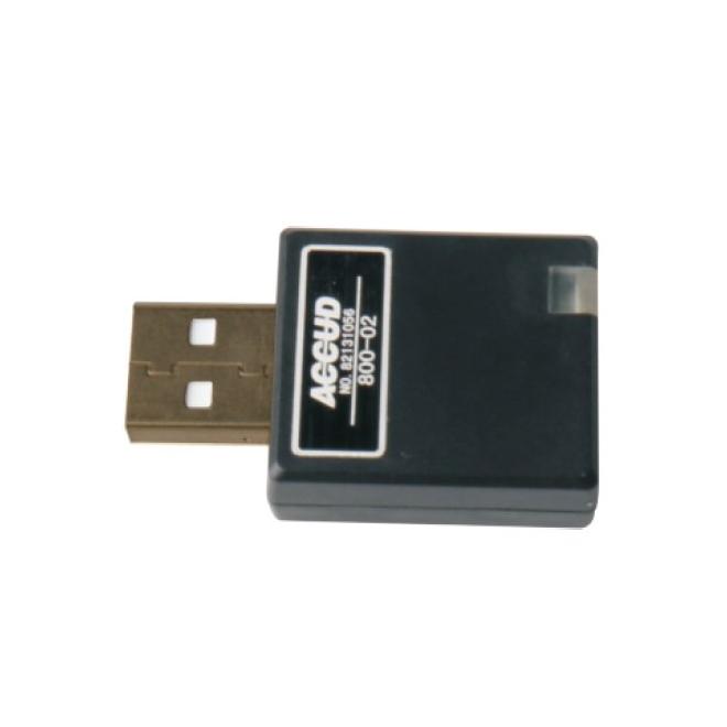 Prijímač bezdôtový viackanálový na prenos dát s káblom USB ACCUD