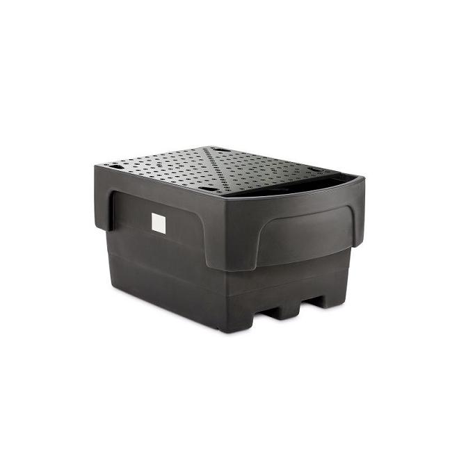 Vaňa záchytná 1620x1170x880 mm 1100 l plastová s plastovým roštom