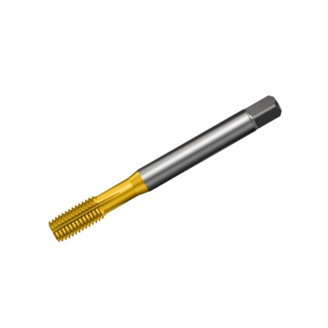 Závitník M7x0,75 HSSE strojný priama drážka B125 DIN 2174 TiN Sandvik