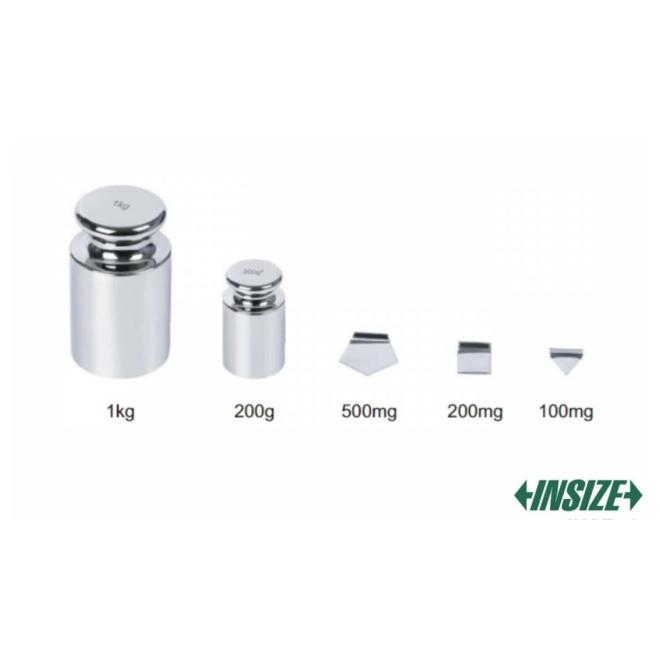 Závažie M1 200 g kalibračné nerezova oceľ INSIZE