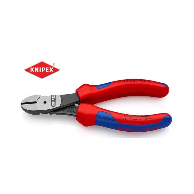Kliešte 140 mm silové bočné štiepacie KNIPEX 74 02 140
