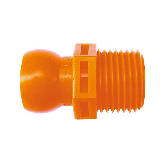 Hrdlo 1/2" so závitom NPT 1/2" Loc-Line (balenie  4ks)