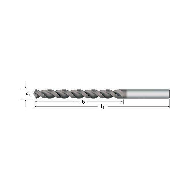 Vrták D5 86/52 HSS-E DIN 338 valcová stopka Alcrona Top DORMER