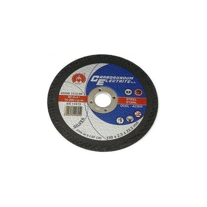 Rezný kotúč T41 115x2x22,23 97PA 24 Q 3 BF C80 FL Carborundum 45599 1103.00