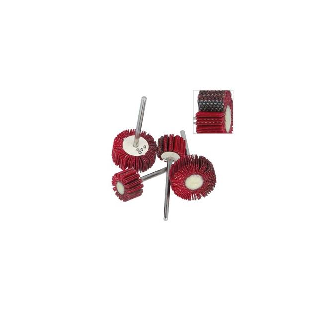 Brúsny kotúč lamelový 15x10mm K200 so stopkou d 3mm