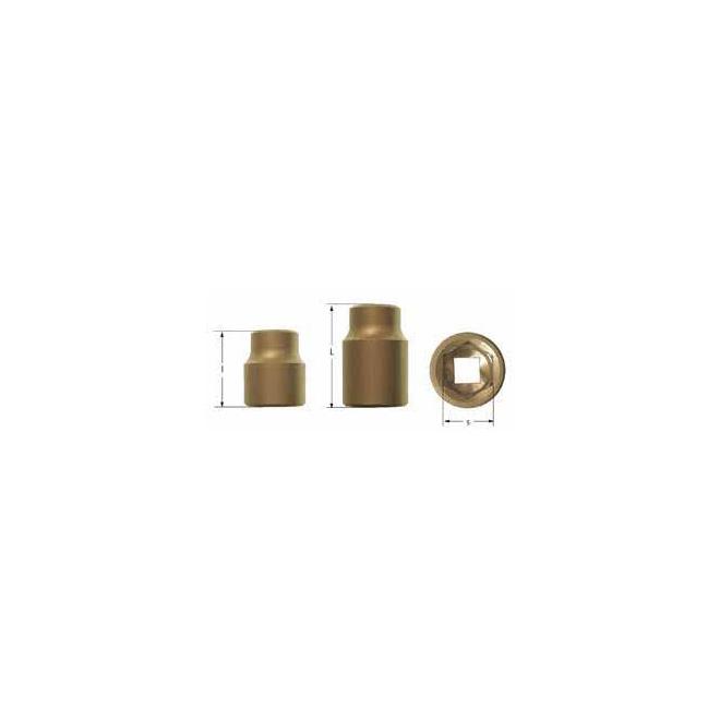 Hlavica 1/2" 24 mm neiskrivá DIN 3124 6 hran AMPCO