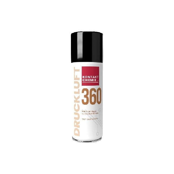 DRUCKLUFT 360 33162-DE sprej so stlačeným vzduchom nehorľavý 200 ml