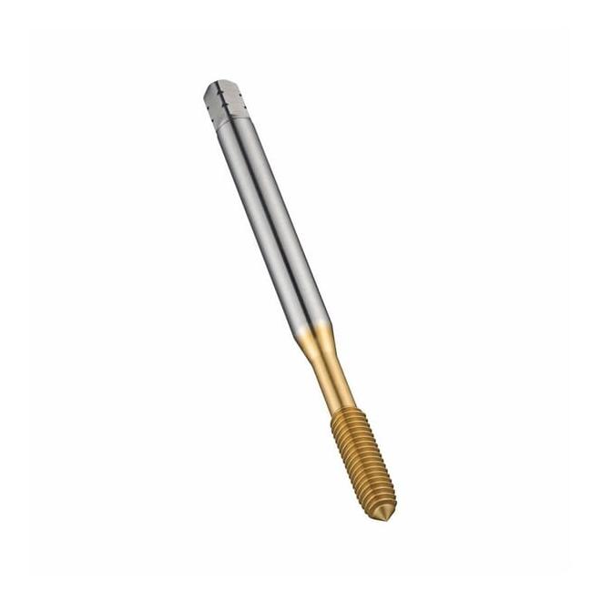 Závitník M4 6GX HSS-E PM strojný priama drážka DIN 2174 TiN E295 Pramet