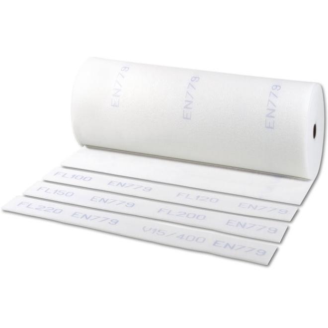 Filter pásový š. 2000 x 40 m FTS FL 150 G2 h10mm polyester pre prach