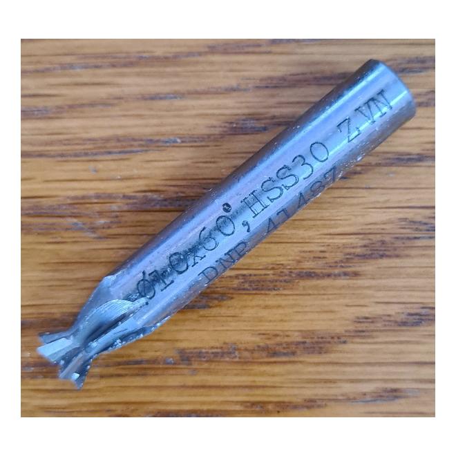 Fréza D10 6z 60° prizmatická HSS ZPS DNP 41487