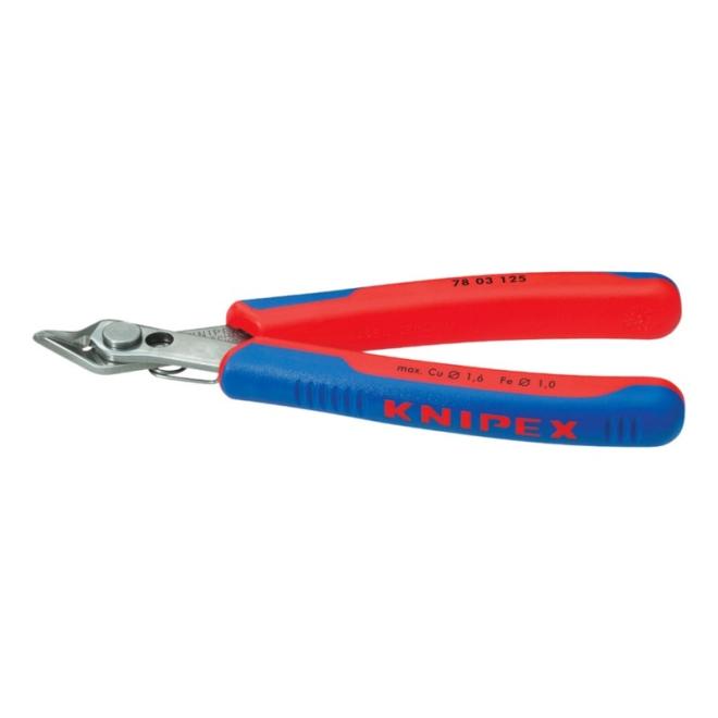 Kliešte 125 mm bočné na elektroniku KNIPEX 78 31 125