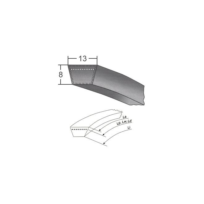 Klinový remeň 13x2400 Li/2430 Lw