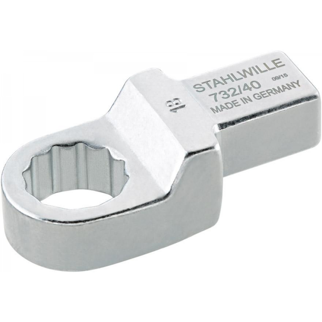 Kľúč nástrčný očkový 17MM 14x18MM STAHLWILLE