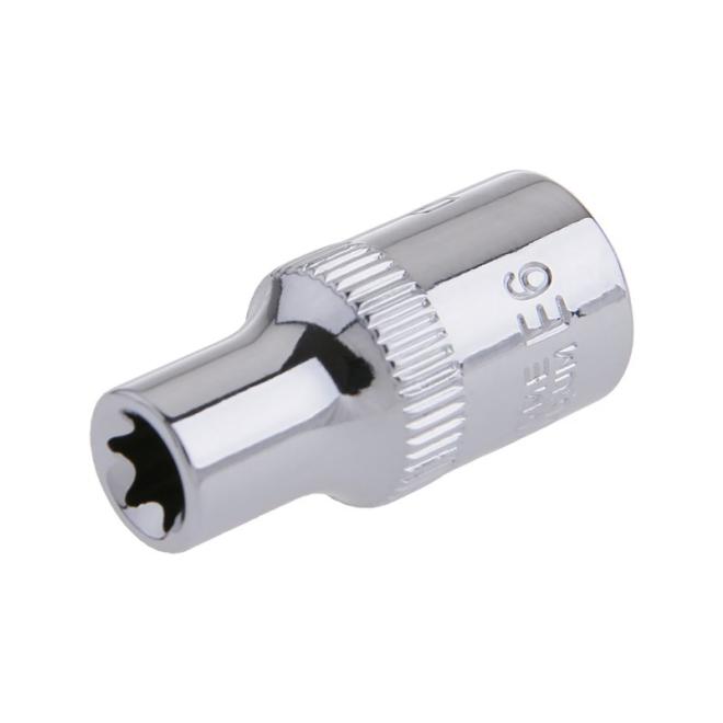 Hlavice FESTA TORX CrV 1/4" E6