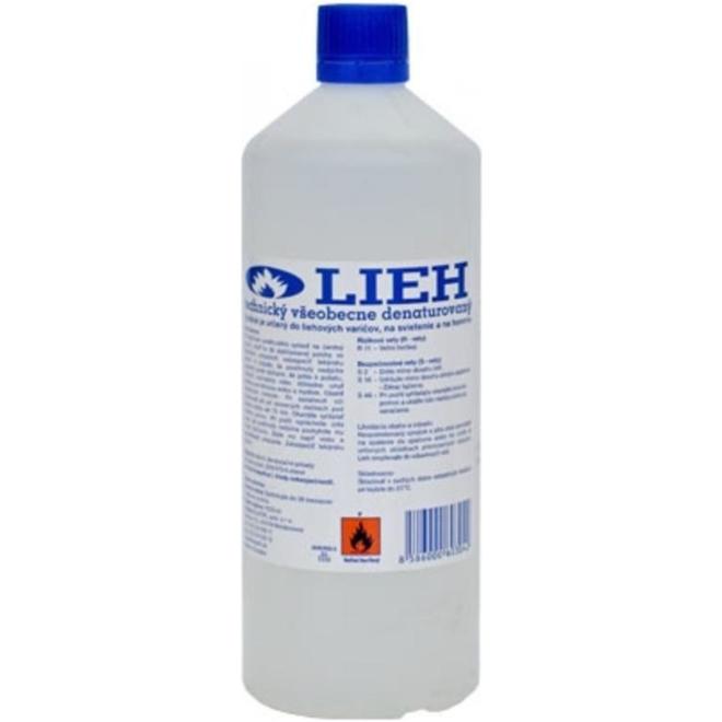 Lieh technický bezfarebný CH3CH2OH Etylalkohol (ETANOL) (1 Liter)