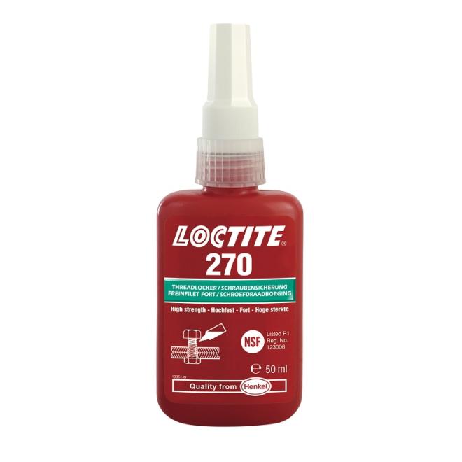 LOCTITE 270 50ml lepidlo pre zaistenie závitových spojov